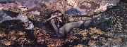 Mikhail Vrubel The demon tumbled Spain oil painting artist